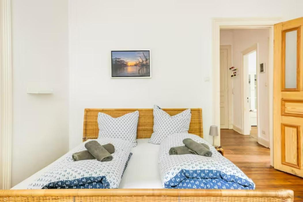 Grosszuegige Altbauwohnung In Bestlage ฮัมบูร์ก ภายนอก รูปภาพ